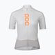 Koszulka rowerowa damska POC Essential Road Logo hydrogen white/granite grey 5
