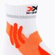 Skarpety do biegania męskie X-Socks Marathon arctic white/dark ruby 3