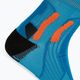 Skarpety do biegania męskie X-Socks Trail Run Energy teal blue/sunset orange 4