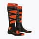 Skarpety narciarskie X-Socks Ski Control 4.0 anthracite melange/x-orange 4