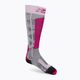 Skarpety narciarskie damskie X-Socks Ski Rider 4.0 grey/pink