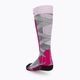 Skarpety narciarskie damskie X-Socks Ski Rider 4.0 grey/pink 2