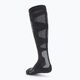 Skarpety narciarskie X-Socks Ski Silk Merino 4.0 anthracite melange/grey melange 2