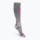 Skarpety narciarskie damskie X-Socks Apani Wintersports grey/purple