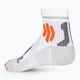 Skarpety do biegania męskie X-Socks Marathon Energy 4.0 arctic white/trick orange 4