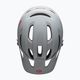 Kask rowerowy Bell 4Forty matte gloss gray/crimson 4