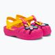 Sandały dziecięce Ipanema Summer IX pink/yellow 4