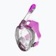 Maska pełnotwarzowa do snorkelingu dziecięca SEAC Libera pink transp./pink