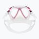 Maska do nurkowania Cressi Lince clear/pink 5