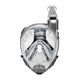 Maska pełnotwarzowa do snorkelingu Cressi Duke Dry Full Face clear/silver 2