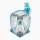 Zestaw do snorkelingu Cressi Duke Bonete Net Bag translucent aquamarine 7