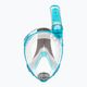 Maska pełnotwarzowa do snorkelingu Cressi Duke Dry Full Face clear/aquamarine 2