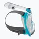 Maska pełnotwarzowa do snorkelingu Cressi Baron Full Face clear/aquamarine 3