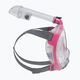 Maska pełnotwarzowa do snorkelingu dziecięca Cressi Baron różowa XDT0360040 3