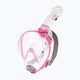 Maska pełnotwarzowa do snorkelingu dziecięca Cressi Baron Full Face clear/pink 5