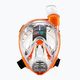 Maska pełnotwarzowa do snorkelingu dziecięca Cressi Baron Full Face clear/orange 2