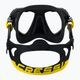 Maska do nurkowania Cressi Quantum czarno-żółta DS515010 5