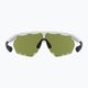 Okulary przeciwsłoneczne SCICON Aerowing white gloss/scnpp green trail 9