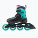 Rolki dziecięce Rollerblade Fury Jr black sea/green 5