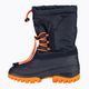 Śniegowce juniorskie CMP Ahto Snowboots Wp black blue/orange fluo 13