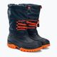 Śniegowce juniorskie CMP Ahto Snowboots Wp black blue/orange fluo 4