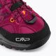 Buty trekkingowe dziecięce CMP Rigel Low Wp różowe 3Q54554/06HE 7