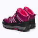 Buty trekkingowe dziecięce CMP Rigel Mid różowe 3Q12944 3