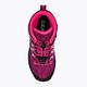 Buty trekkingowe dziecięce CMP Rigel Mid Wp berry/pink fluo 6