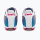 Buty piłkarskie męskie Diadora Brasil Elite Veloce GR LPU white/pink fluo/blue fluo 12