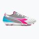 Buty piłkarskie męskie Diadora Brasil Elite Veloce GR ITA LPX white/pink fluo/blue fluo 11