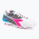 Buty piłkarskie męskie Diadora Brasil Elite Veloce GR ITA LPX white/pink fluo/blue fluo