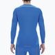 Longsleeve termoaktywny męski UYN Evolutyon UW Shirt blue/blue/orange shiny 5