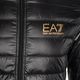 Kurtka męska EA7 Emporio Armani Train Core ID Down Light Hoodie black/gold logo 3