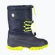 Śniegowce dziecięce CMP Ahto Snowboots granatowo-żółte 3Q49574K/N950 10