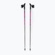 Kije nordic walking Fizan Runner czarno-różowe S22 CA06