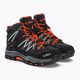 Buty trekkingowe dziecięce CMP Rigel Mid Wp antracite/flash orange 4