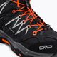 Buty trekkingowe dziecięce CMP Rigel Mid Wp antracite/flash orange 9