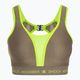 Biustonosz treningowy Shock Absorber Ultimate Run Bra Padded grey/lemon