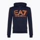 Bluza męska EA7 Emporio Armani Train Logo Series Oversize Logo Hoodie Coft navy blue