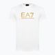 Koszulka męska EA7 Emporio Armani Train Gold Label Tee Pima Big Logo white