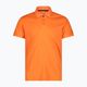 Koszulka polo męska CMP pomarańczowa 3T60077/C550