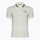 Koszulka męska EA7 Emporio Armani Golf Pro Polo Check silver birch