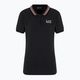 Koszulka damska EA7 Emporio Armani Golf Pro Polo Damier black