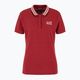 Koszulka damska EA7 Emporio Armani Golf Pro Polo Damier syrah 5