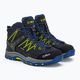 Buty trekkingowe dziecięce CMP Rigel Mid Wp blue/electric 4