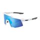 Okulary przeciwsłoneczne 100% Speedcraft matte white/hiper blue 7