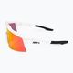 Okulary rowerowe 100% Speedcraft Sl Multilayer Mirror Lens soft tact off white/hiper red 4