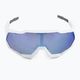 Okulary przeciwsłoneczne 100% Speedtrap matte white/hiper blue 3