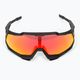 Okulary przeciwsłoneczne 100% Speedtrap soft tact black/hiper red 3