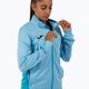 Bluza do biegania damska Joma Winner II Full Zip sky blue 3